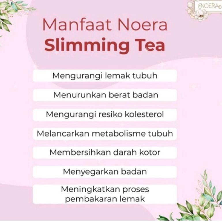 

[ TERLARIS ] NOERA SLIMMING TEA / TEH PELANGSING BADAN HERBAL ZnP ||Stock Terupdate
