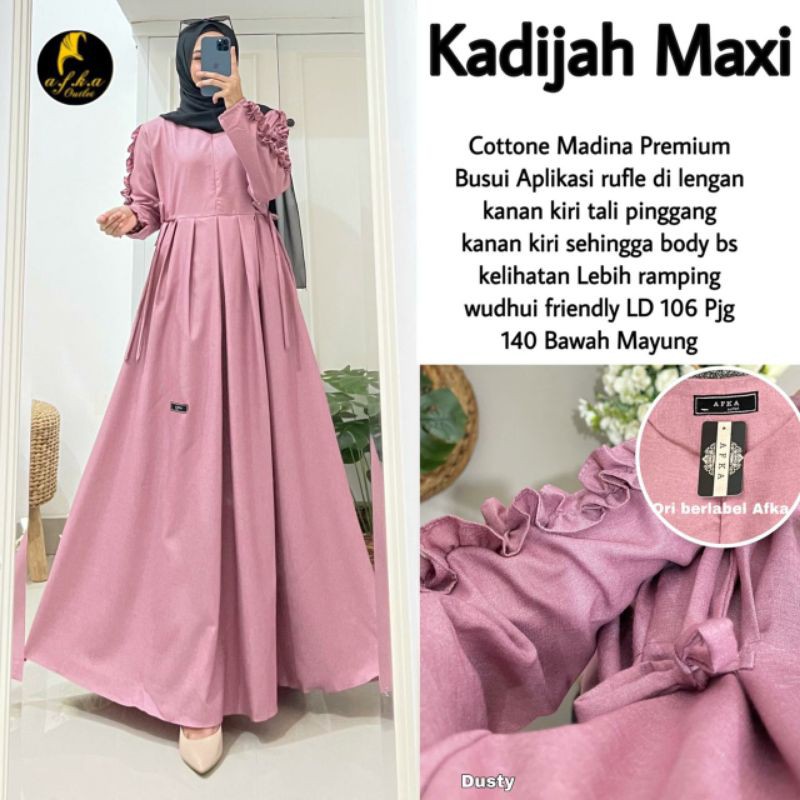 Kadijah Maxi by Afka