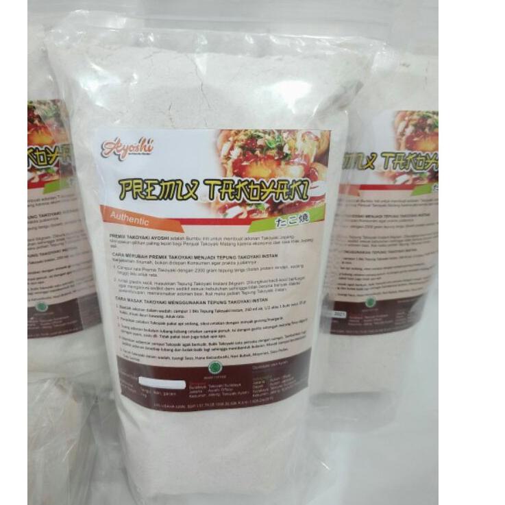 

Terbaru - Premix Takoyaki 1 kg Tepung Bumbu / Biang 한
