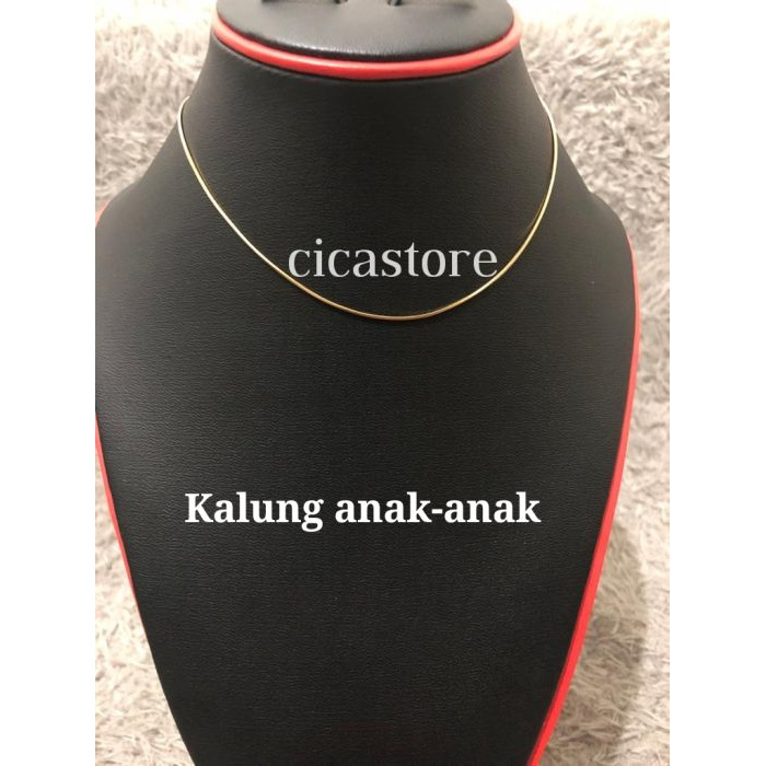 kalung titanium anak model terbaru/ kalung titanium anti karat selamanya