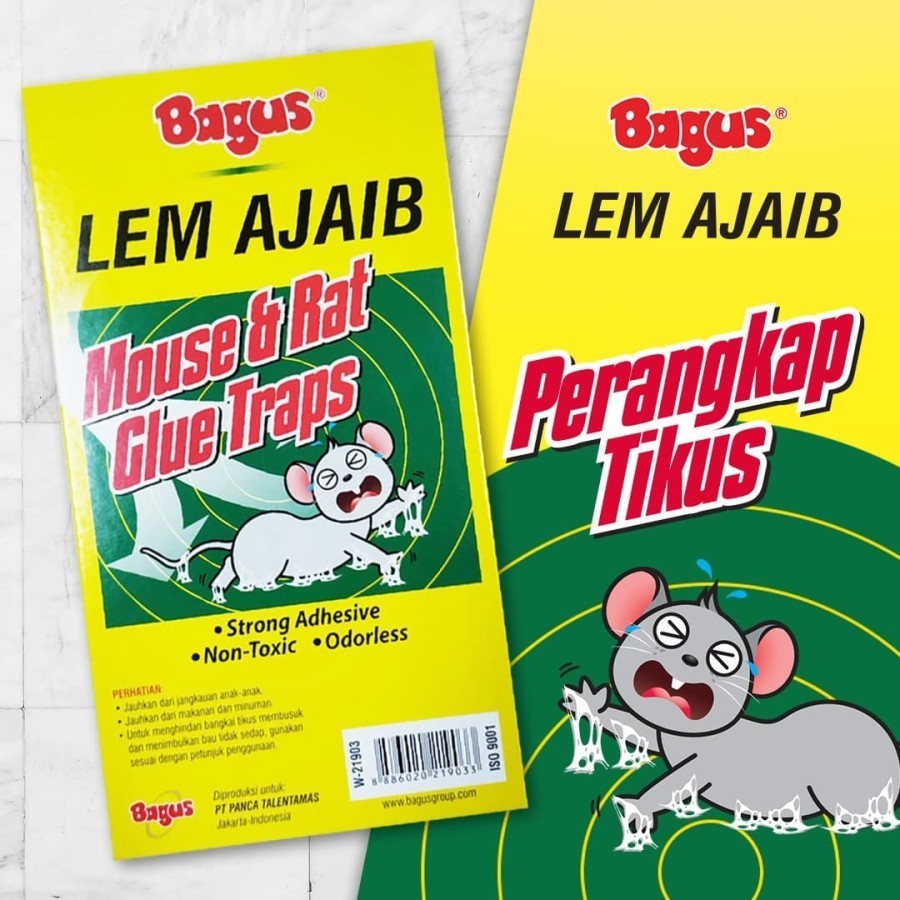 BAGUS LEM TIKUS AJAIB - LEM PERANGKAP TIKUS