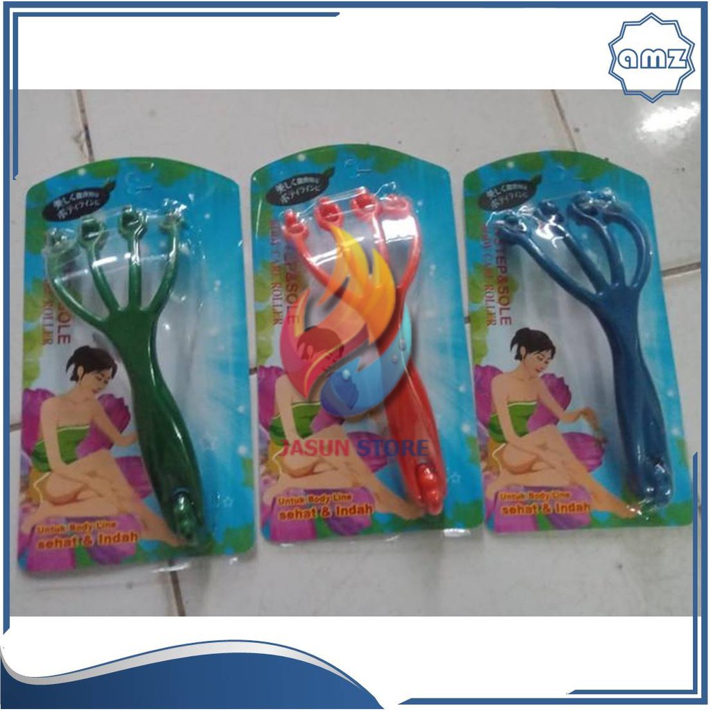 Body Care Roller Massage Alat Pijat Refleksi Badan Kaki Tangan Serbaguna - Random Color