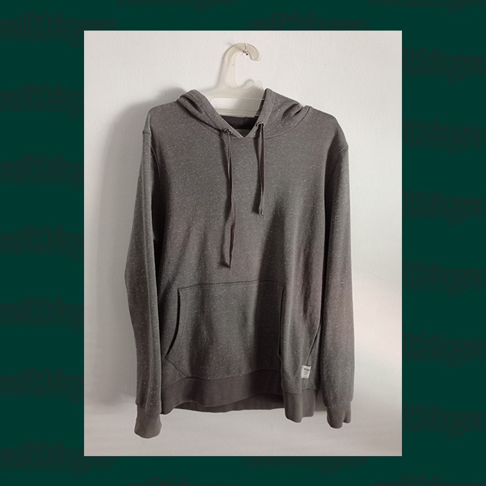 Preloved Second Sweater Hoodie Tirajeans Grey