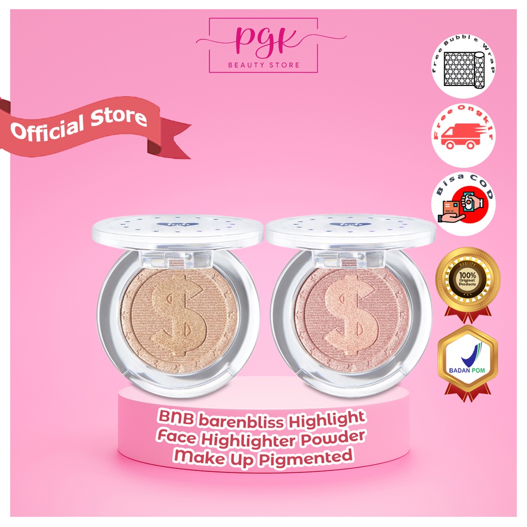 BNB barenbliss Highlight Face Highlighter Powder Make Up Pigmented