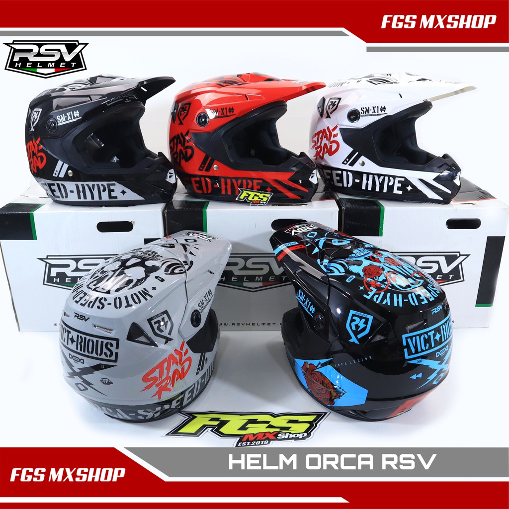 HELM ORCA RSV HELM MOTOR CROSS