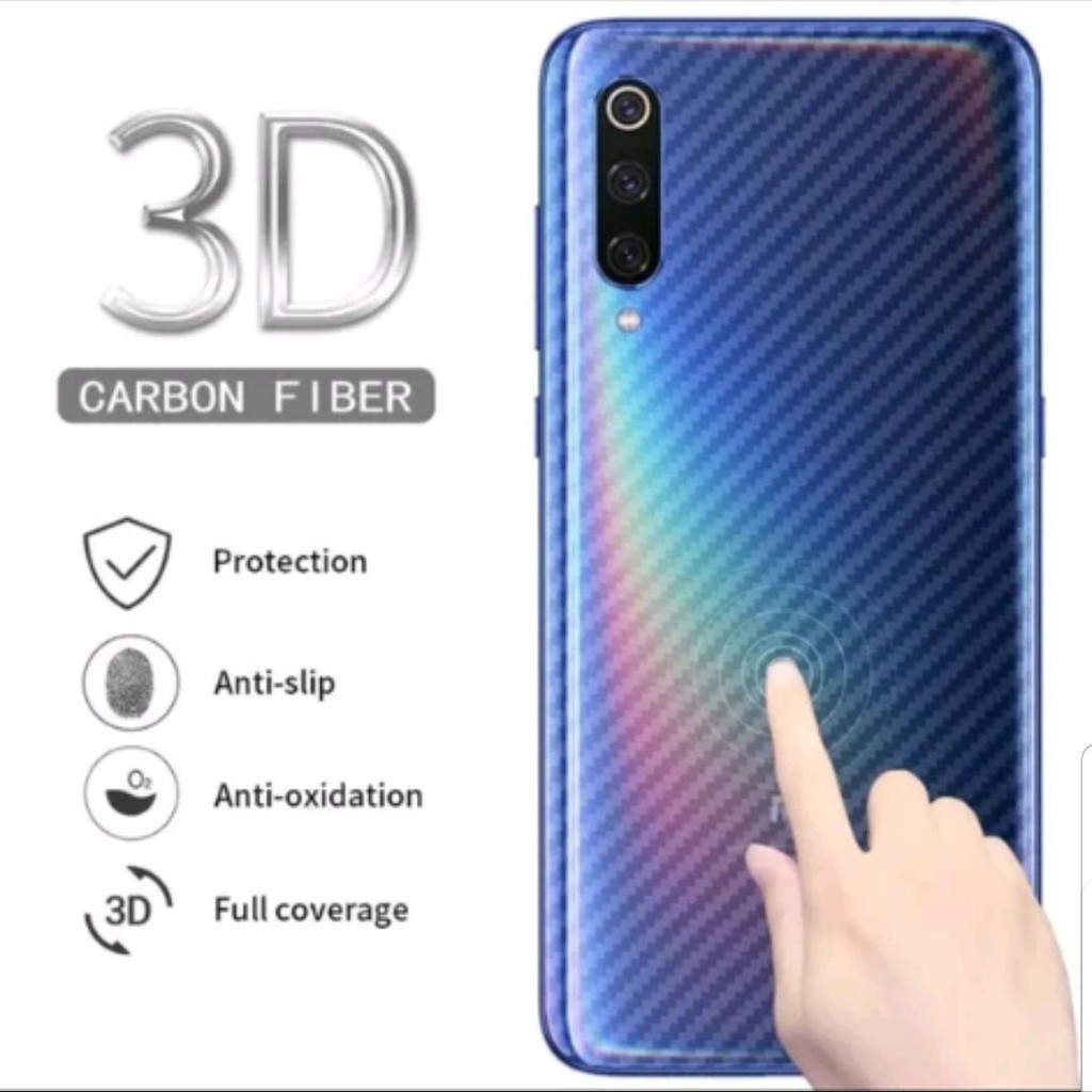 Back Skin Carbon Oppo A83 - Skin Carbon Oppo A83