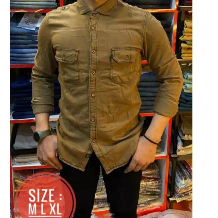 Koleksi Terbaru.. KEMEJA LEVIS PRIA LENGAN PANJANG#PREMIUM