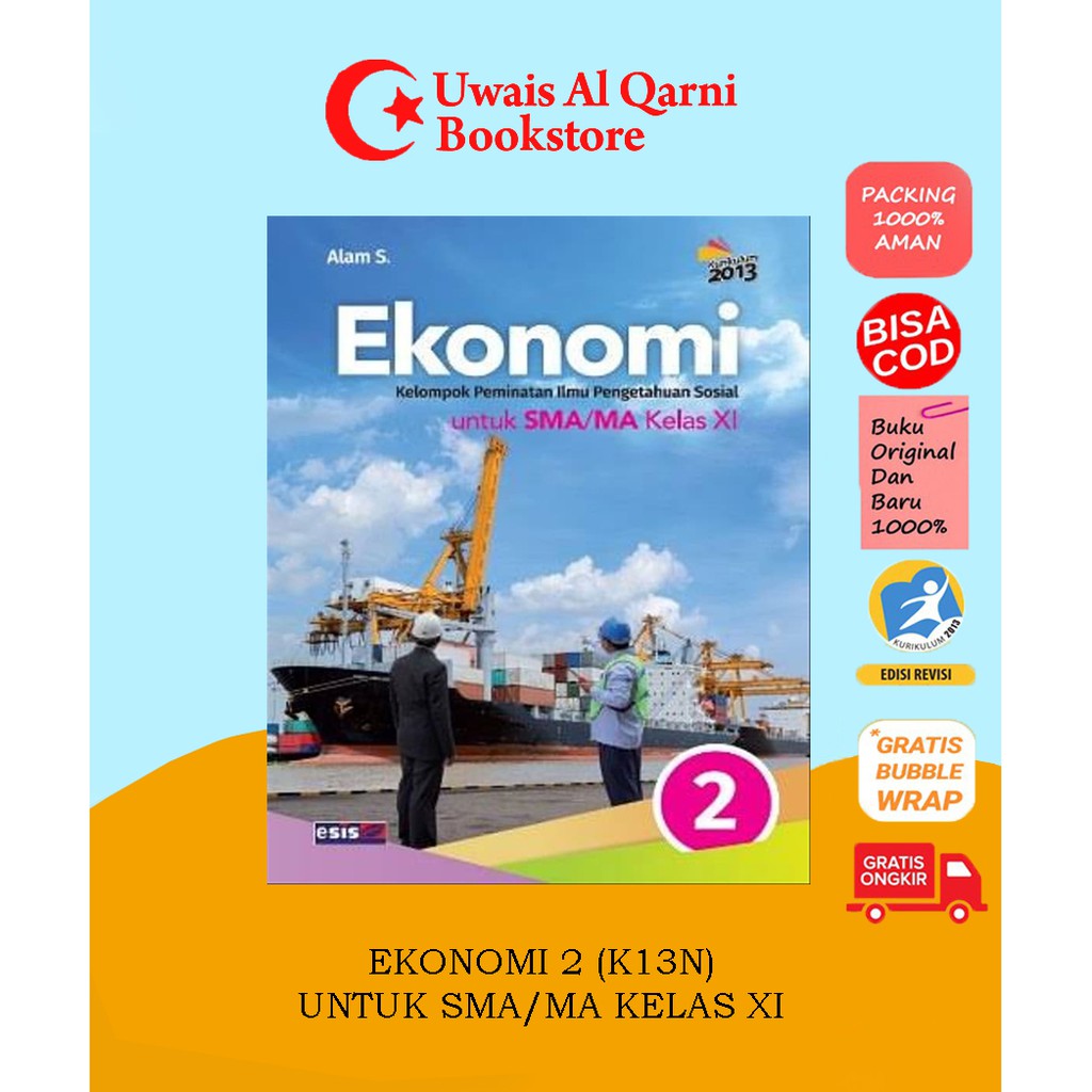 

BEST SELLER EKONOMI 2 UNTUK SMA/MA KELAS XI - ERLANGGA