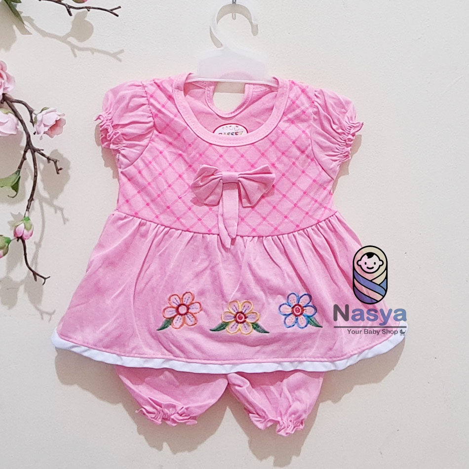 [N-036] Setelan baju dan celana pendek bayi/setelan baju anak perempuan MURAH