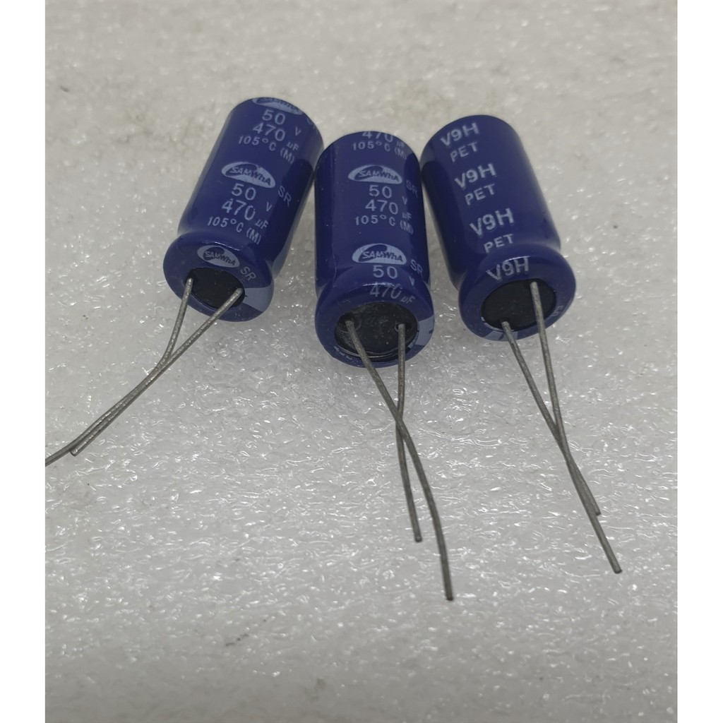 Elco Capacitor 470uf 50v Samwha Original
