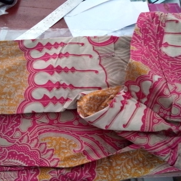 Bimasena Kemeja Batik Pria Full Furing Bahan Katun Halus Primisima