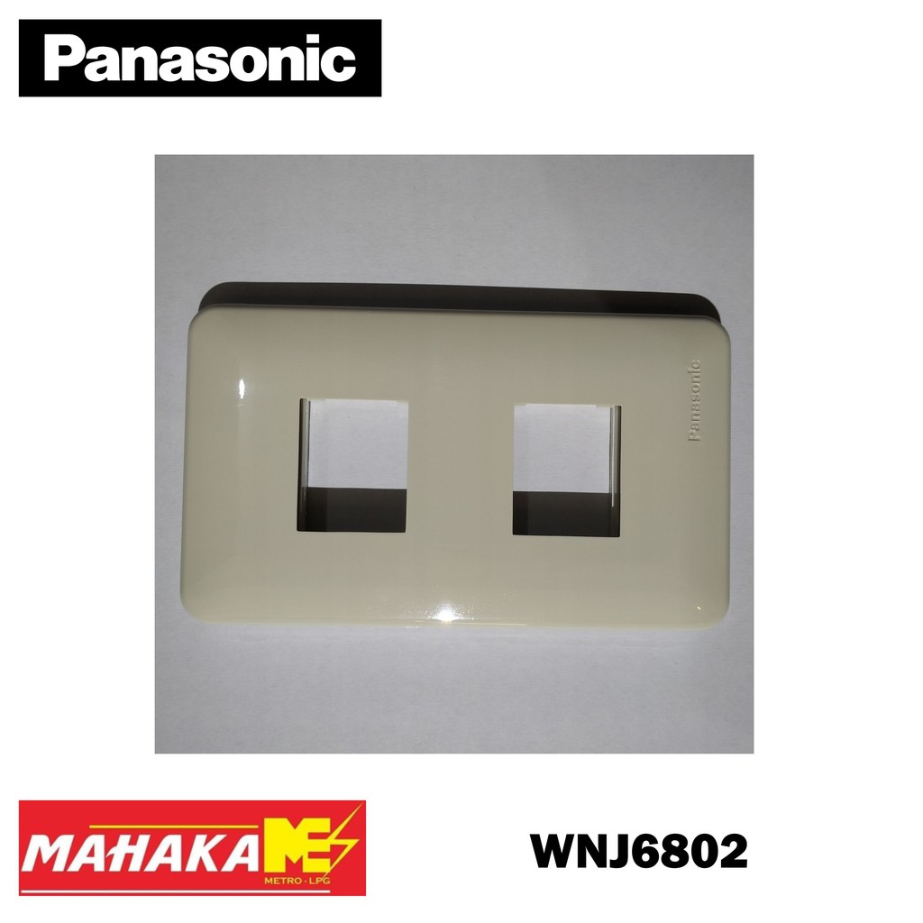 Plate 1 Gang 2 Device Lama Panasonic WNJ6801 WNJ6802 WNJ6803