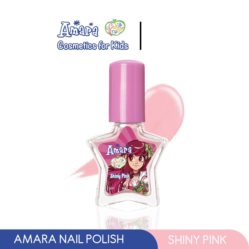 Amara Nail Polish Kuteks Kuku Anak Lucu 5ml