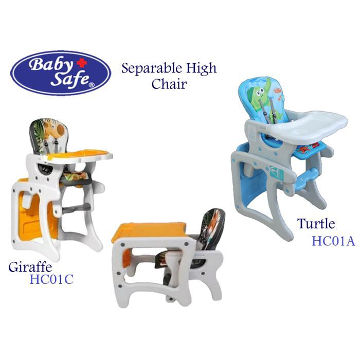 baby safe separable high chair