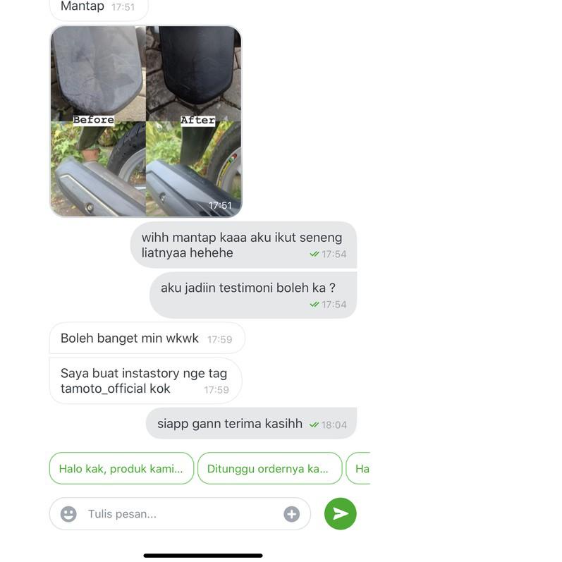 ✺ [PAKET KOMPON + BLACK] Penghitam / kompon poles / penghilang / pengkilap BARET / LECET halus motor