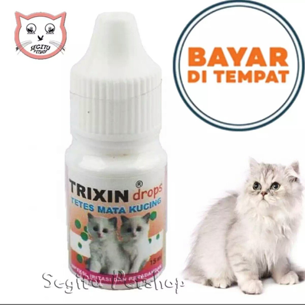 Obat Kucing Sakit Mata Merah Berair Belek Trixin Cat