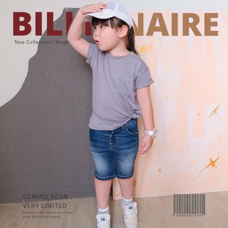 Celana Jeans Anak Ringkle Billionaire