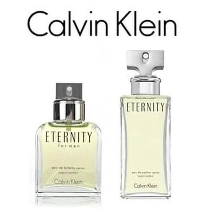 Wow Parfum Couple Original Reject CK Eternity Men Lady 100 Ml Un Box