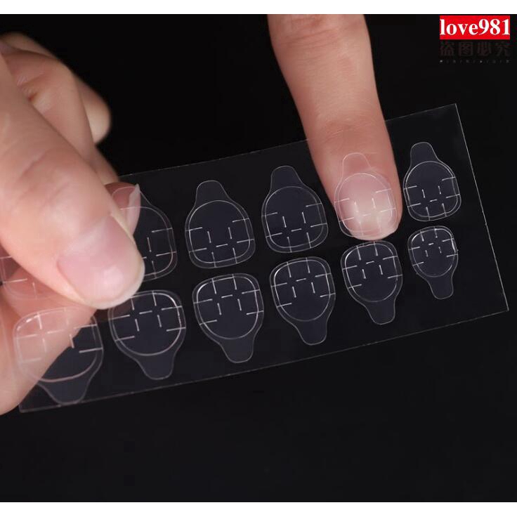 Set Kuku Palsu Full Coverage Warna Permen Matte Dengan Lem