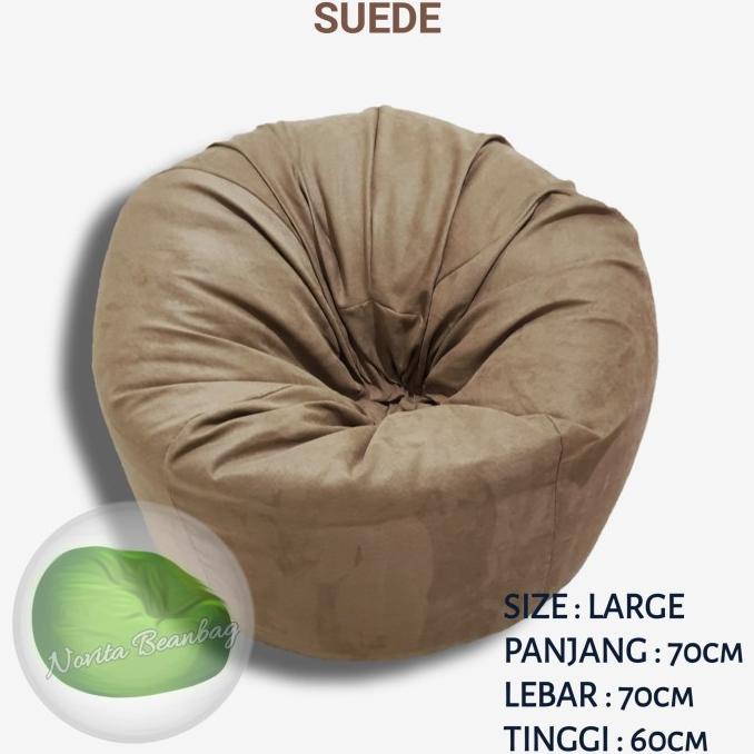 

BEAN BAG / PUMKIN / SUEDE / SIZE L - COKLAT XCD645DF