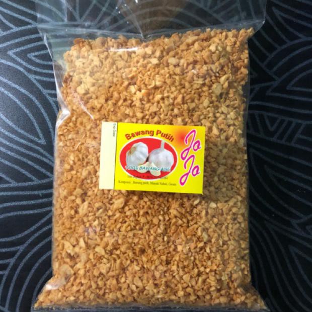 

{BISA COD} Bawang Putih Goreng Jojo cincang 500gr Firsthand TERMURAH [Kode 1|Kode 2|Kode 3|Kode