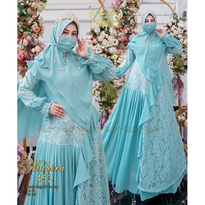 SET SYARI BROKAT CERUTY ARMANI ONESET PREMIUM