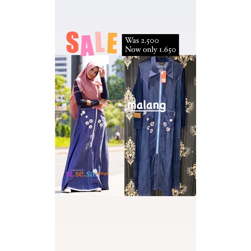 Sisesa Dress  Denim Cantik Nwt