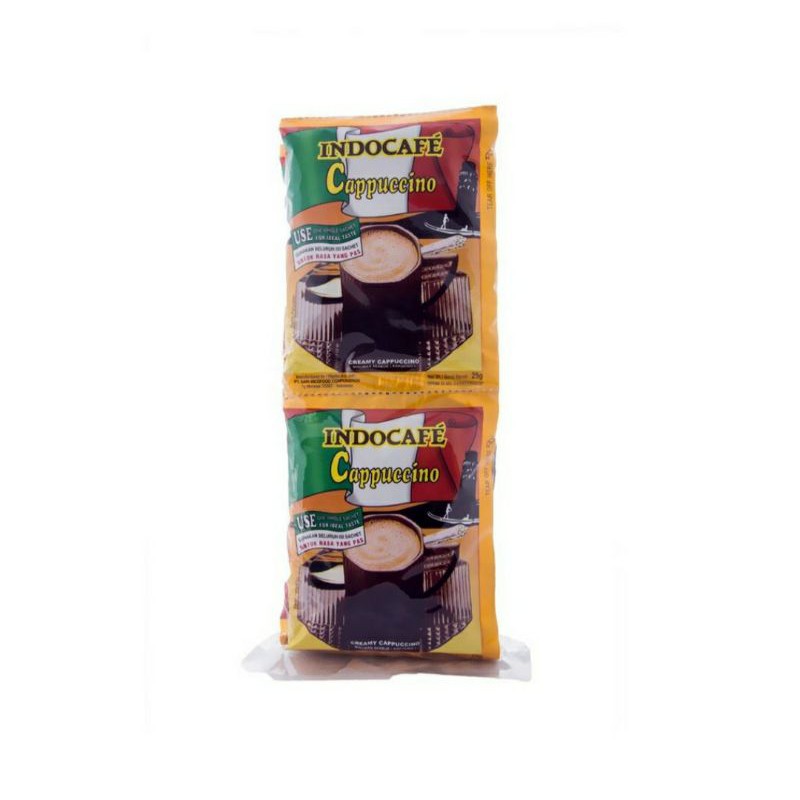 

Indocafe Cappucino Sachet 10 × 25 gr