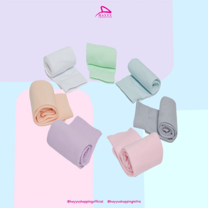 Kaos Kaki Polos Hayyu Shopping/koas kaki muslimah anti melar