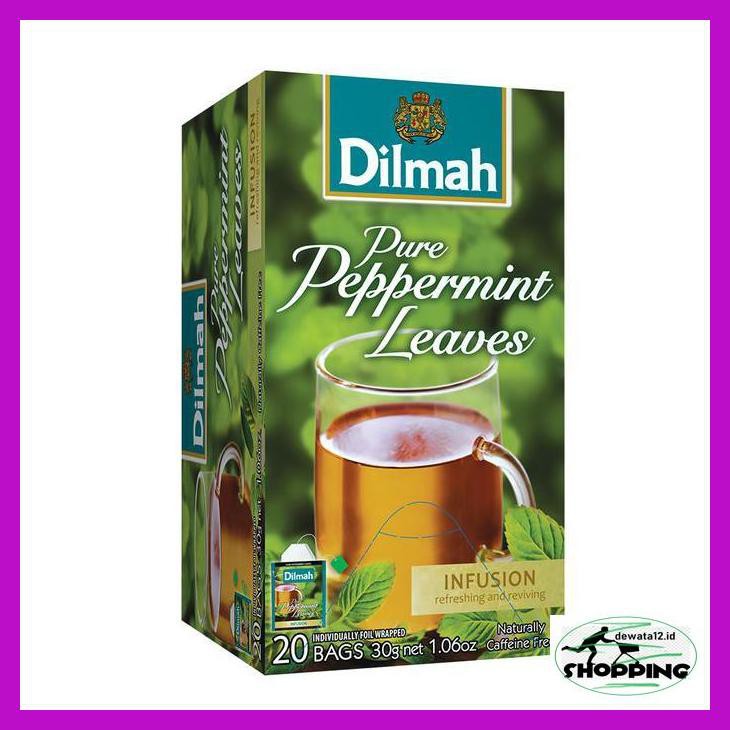 

E6Tdr6G- Dilmah Infusion Tea Pure Peppermint - Teh Celup - Envelope 20S Uoy86Ky-