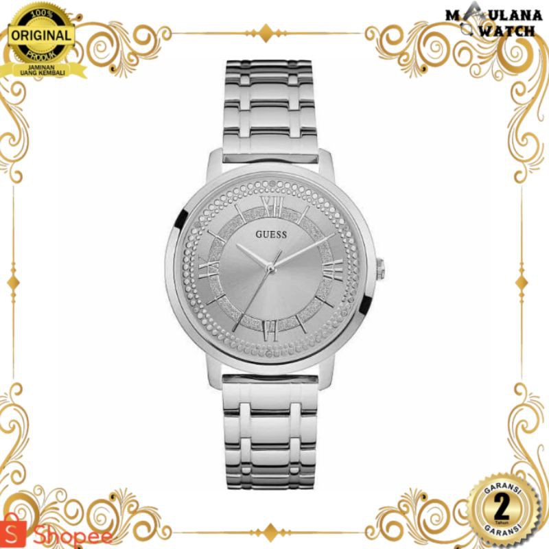 JAM TANGAN PRIA WANITA | RANTAI | KULIT | KARET | MURAH | WANITA | GUESS W0933L1 ORIGINAL