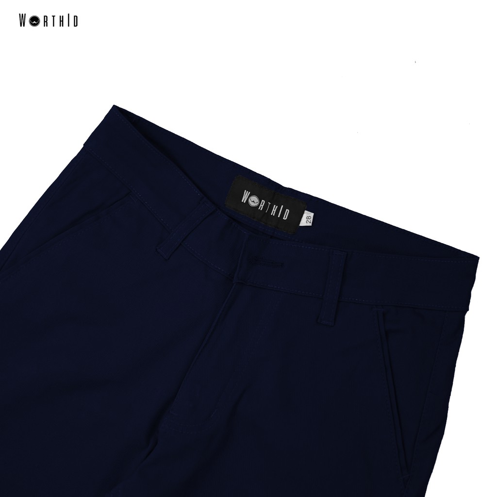 WORTH ID Celana Panjang Chino - Navy