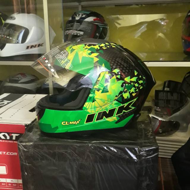 INK CL MAX SERI 6 BK/GRN FLUO