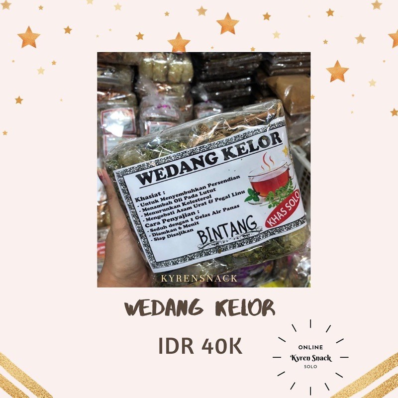 

WEDANG KELOR