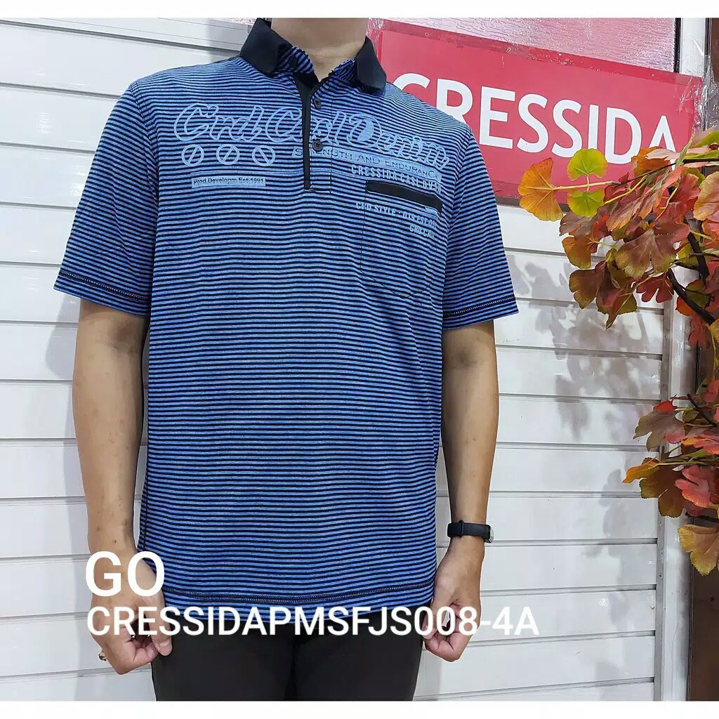 BB Polo Shirt CRESSIDA Original PMSFJS008 4A kaos pria