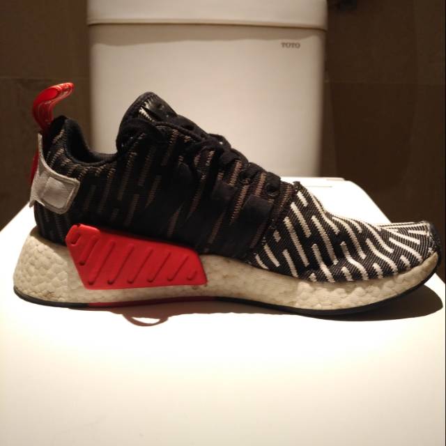 Adidas NMD R2 black and white ORIGINAL