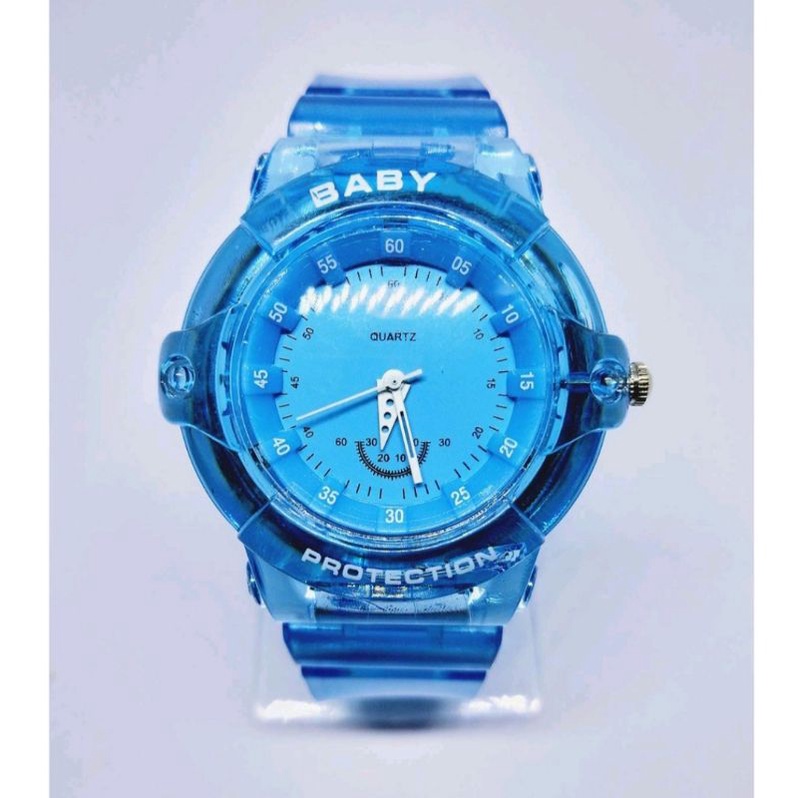 COD Jam Tangan Wanita BABY G Casio/Baby C QnQ  Model Terbaru Water Resistant