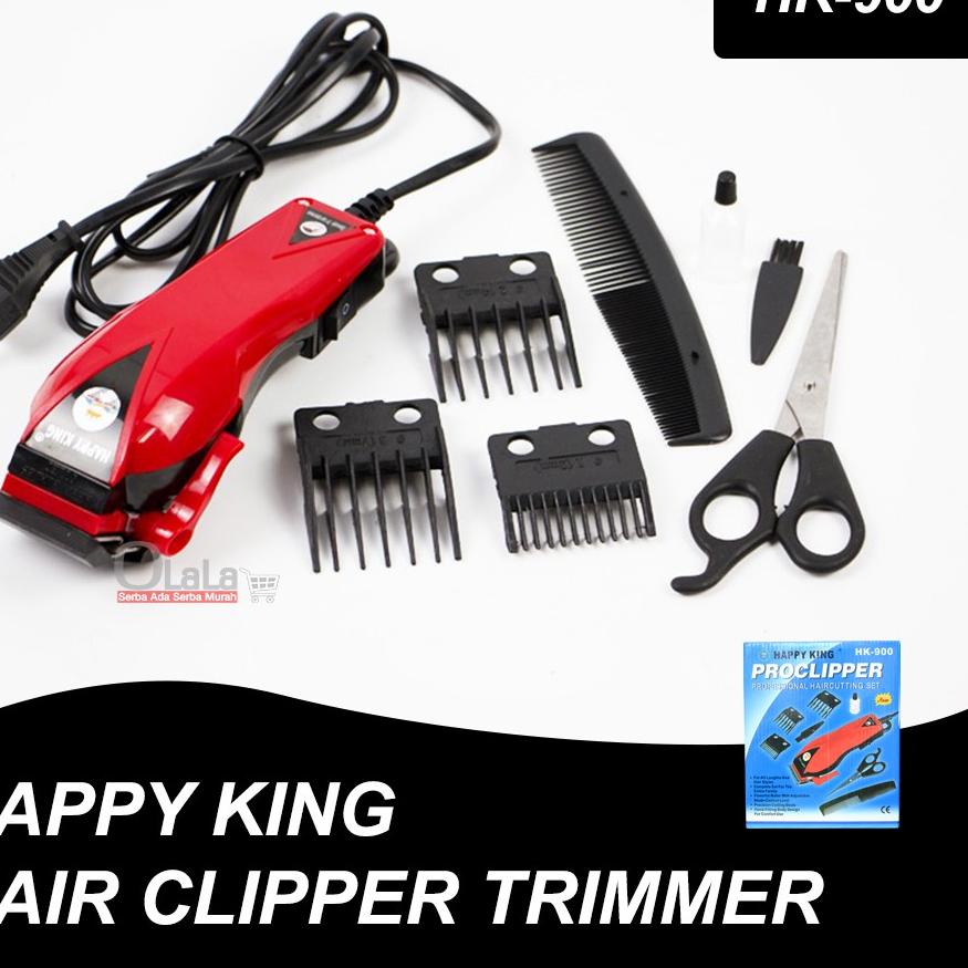 스 Mesin Alat Cukur Rambut Listrik  Happy King Hk-900 - Potong Pangkas Hair Clipper Terbaik