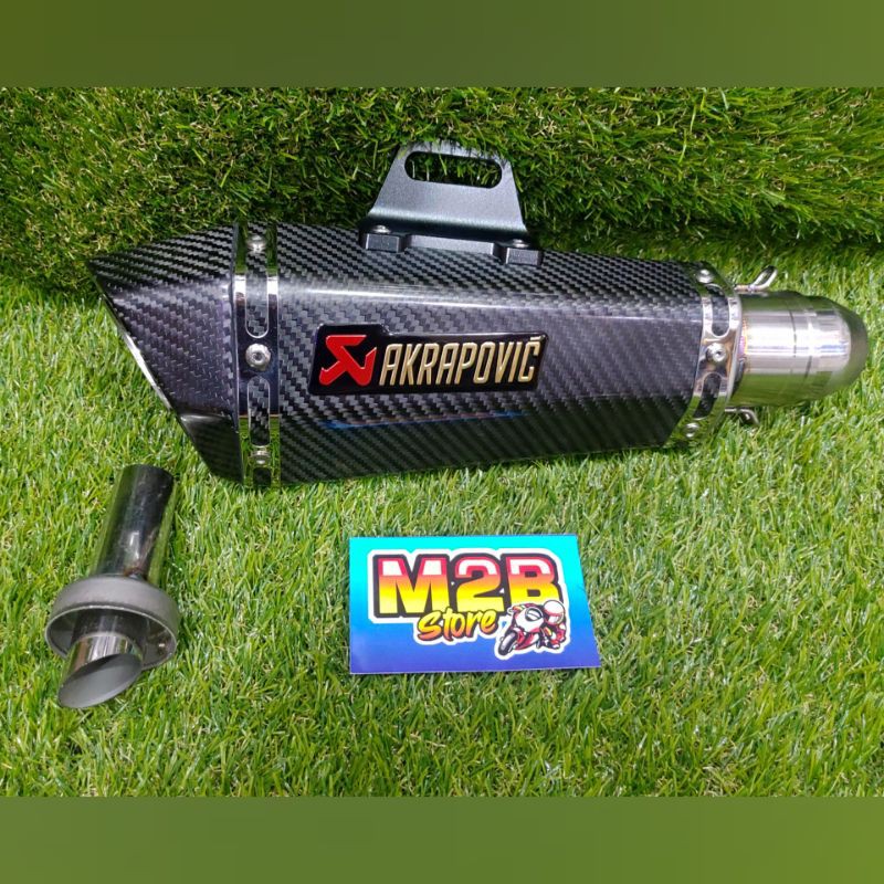 Knalpot Import Taiwan Akra Akrapovic + DB killer Carbon Nmax Xmax CBR R15 R25 PCX Xmax ADV aerox