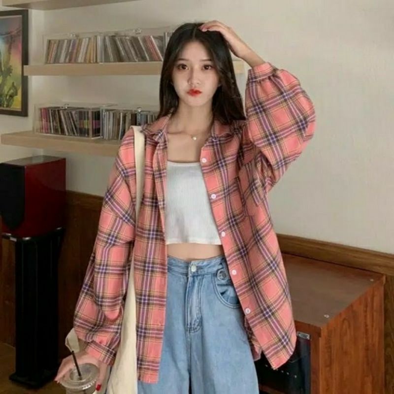 Arifirn Kemeja Oslin - Kemeja Wanita | Baju Wanita-2
