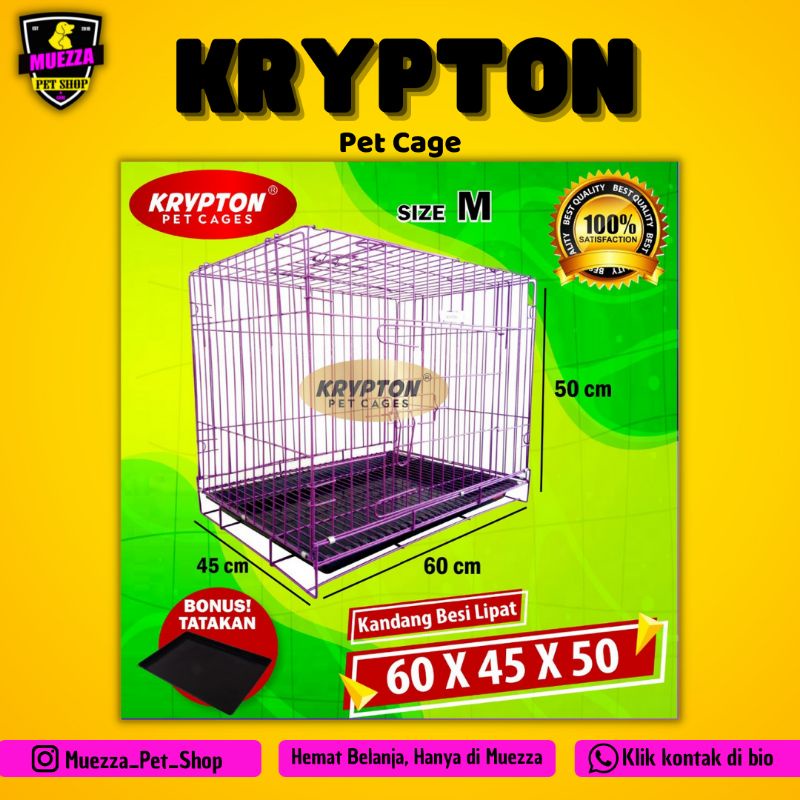 Kandang Kucing Krypton 60cm