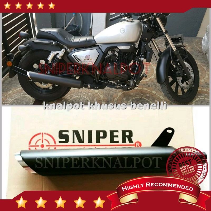 Jual Knalpot benelli motobi 200 evo vannes