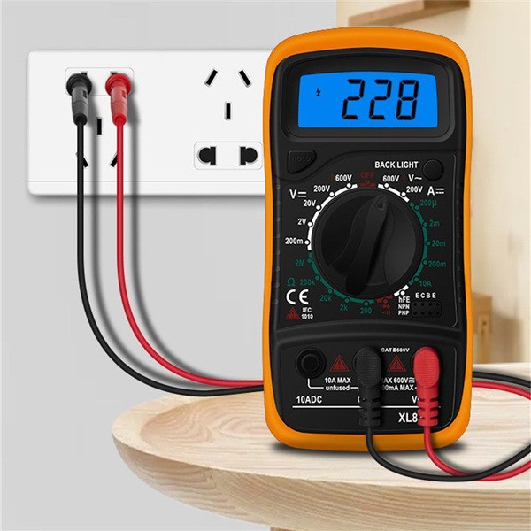 Plus batre l ORIGINAL Multimeter Digital AC/DC Voltage Tester / Multitester Digital/Avometer Digital XL830L