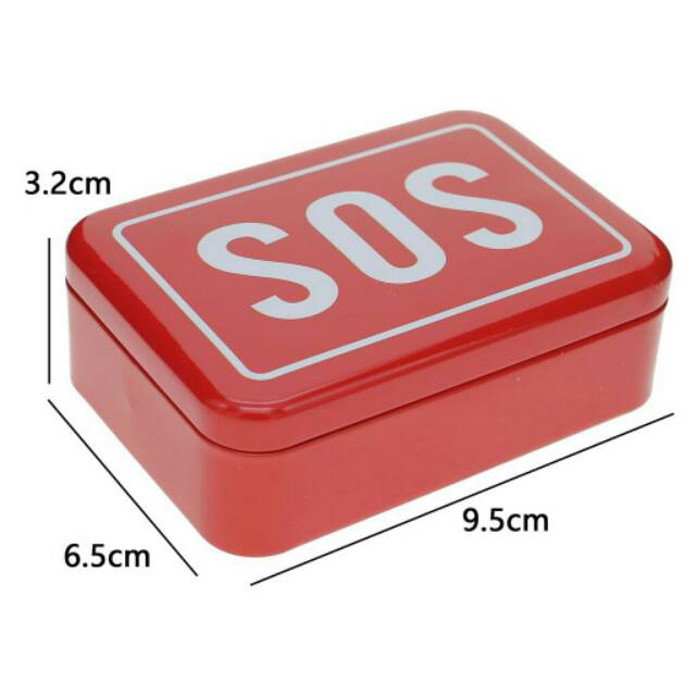 Portable SOS peralatan emergency survival tool kit camping outdoor