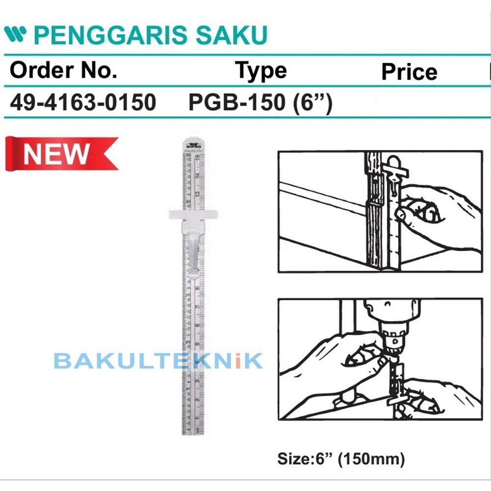 

penggaris saku 6in Limited