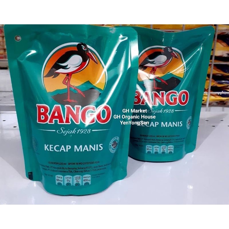 

Kecap Manis Bango Refill 520 ml / Terlaris & Expired Date Masih Lama