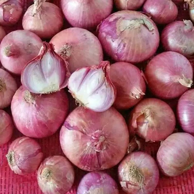 Red Onion / Bombay Merah / Bawang Merah Import/ Berat 500 gram