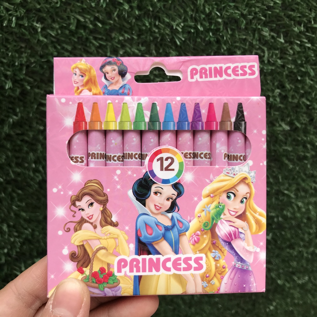 

Pensil Warna 12 in 1 / Crayon Mini 12 Warna / Melukis / Mewarnai / Menggambar / Krayon Motif