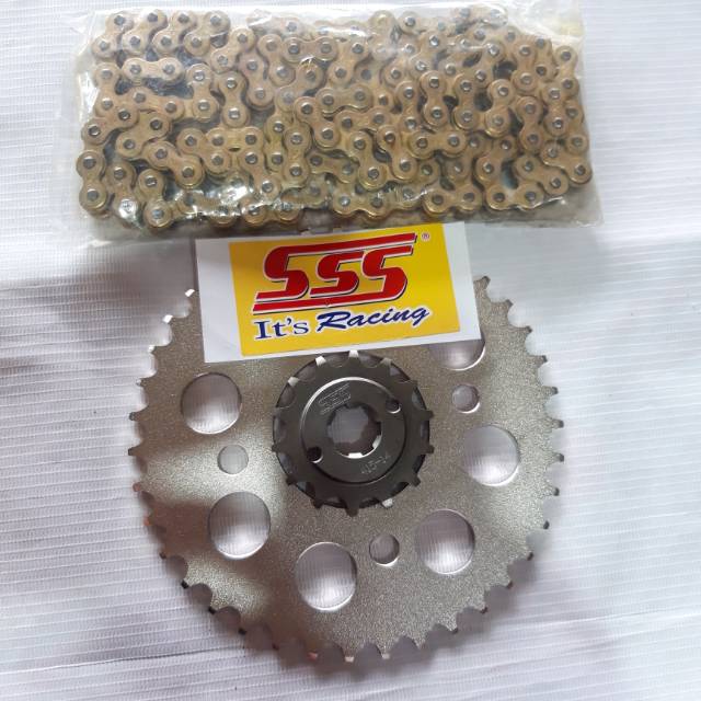 Gear set sss 415 honda cb 150 R & cbr 150