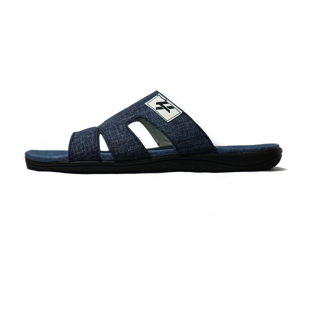 HQo Sandal Pria Terbaru / Sandal Selop Pria / Sandal Pria Denim / Sandal Pria Kasual / VINO